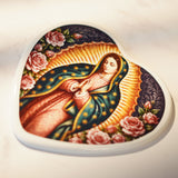 Placa de Porcelana Corazón
